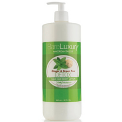 Morgan Taylor BareLuxury Detox Ginger & Green Tea Pump Lotion 960ML