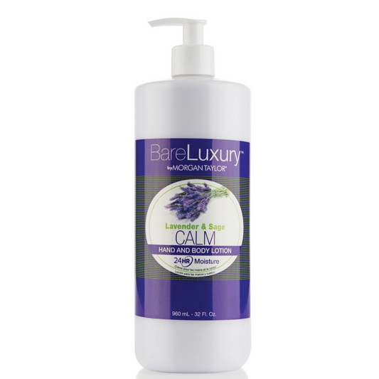 Morgan Taylor BareLuxury Calm Lavender & Sage Pump Lotion