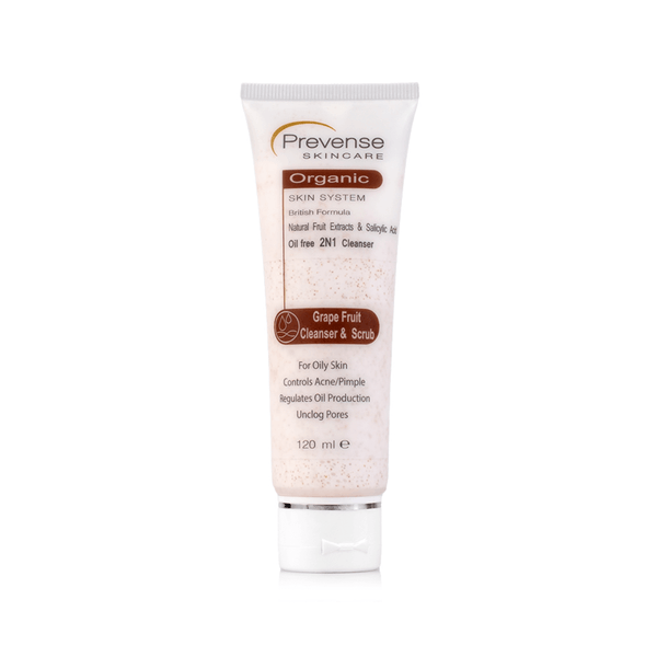 Grapefruit Scrub & Cleanser For Oily Skin